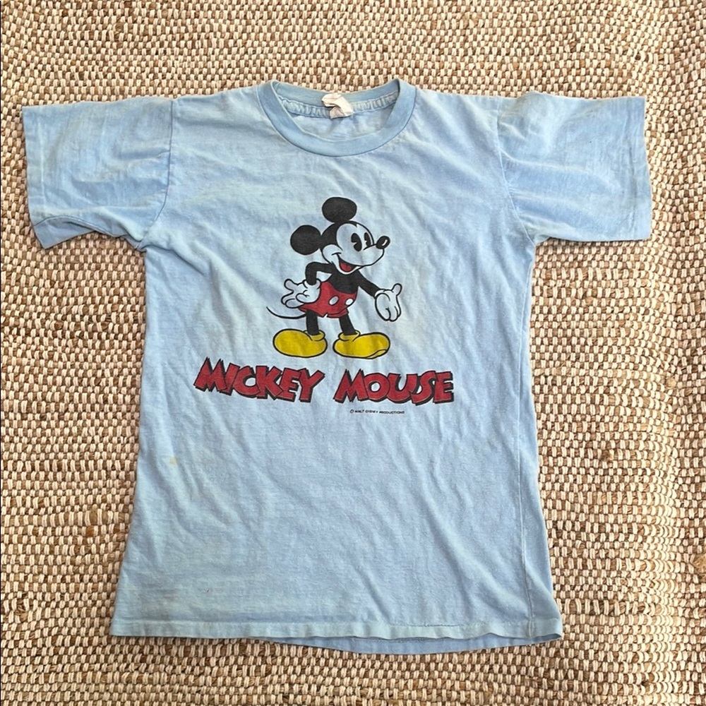 Disney Mickey Mouse Kids Blue T-Shirt